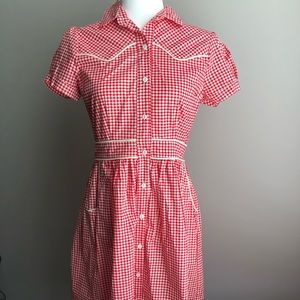 Western-style Day Dress by Happy Yellow Dress